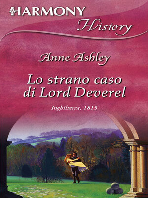 cover image of Lo strano caso di Lord Deverell